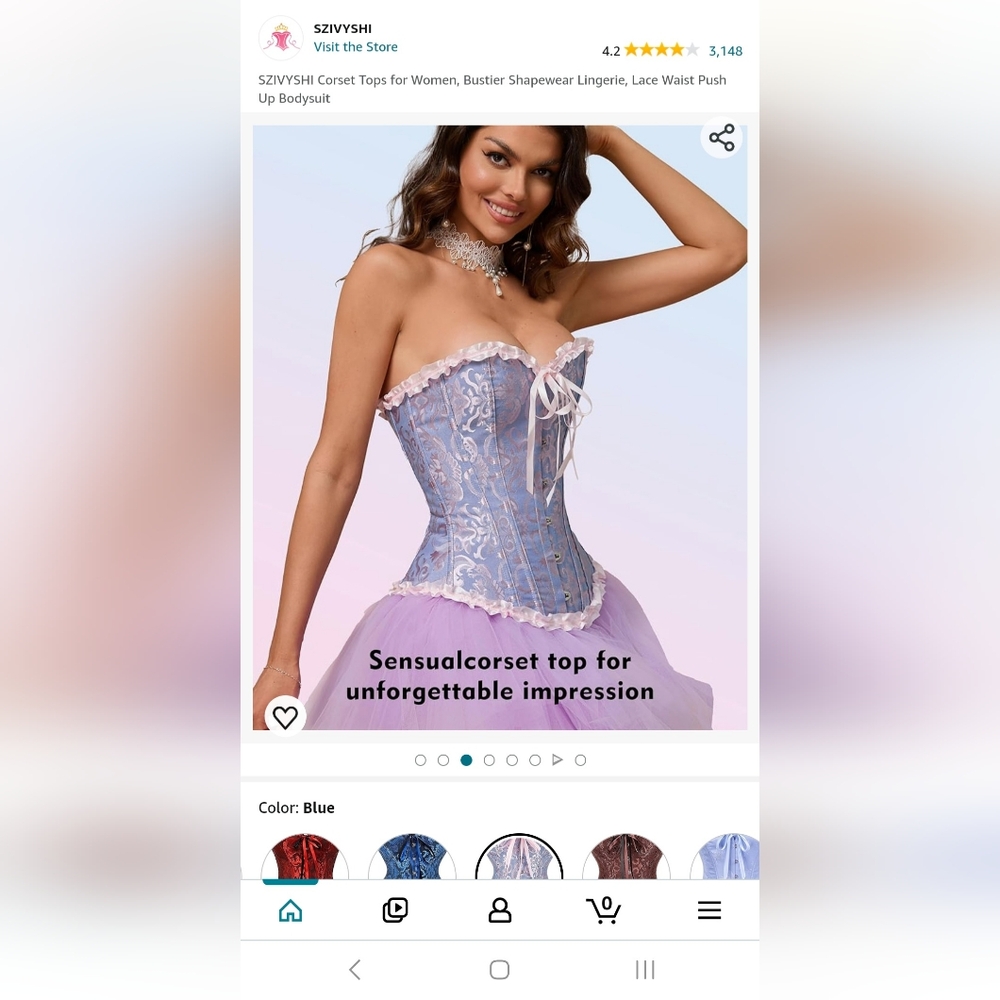 O Desire Corset Top